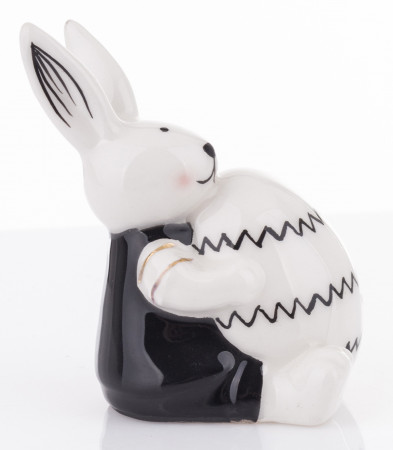 detail Dekorace figurka králík s vajíčkem GD DESIGN