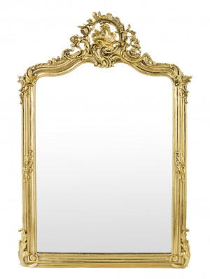 Nástěnné zrcadlo zlaté
