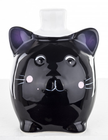 detail Pokladnička kočka s cylindrem GD DESIGN