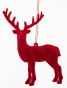 náhled Vánoční dekorace jelen červený GD DESIGN
