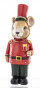 náhled Figurka myška v červené uniformě GD DESIGN
