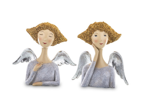 Dekorační figurka anděl 2 varianty