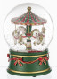 náhled Vánoční sněžítko kolotoč s hrací skříňkou GD DESIGN