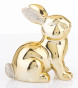 náhled Dekorační figurka králík zlatý GD DESIGN