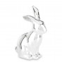 náhled Dekorace lesklý stříbrný králík GD DESIGN