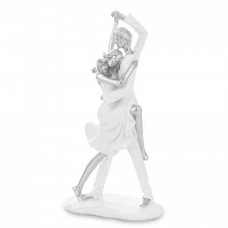 detail Figurka tanečníků stříbrná GD DESIGN
