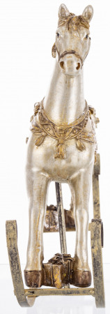 detail Dekorace houpací kůň 22 cm GD DESIGN