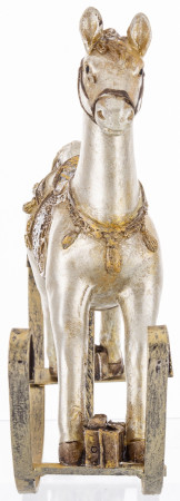 detail Figurka houpací koník 17 cm GD DESIGN
