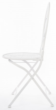 detail Kovová židle bílá GD DESIGN
