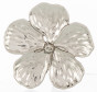 náhled Kroužky na ubrousky květy ve stříbrné barvě 4 kusy GD DESIGN