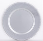 náhled Plastový talíř stříbrný GD DESIGN