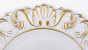 náhled Dekorační talíř bílozlatý GD DESIGN