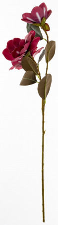 detail Umělá větvička s nachovými květy GD DESIGN