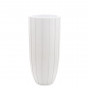 náhled Bílá váza s proužky 70 cm GD DESIGN
