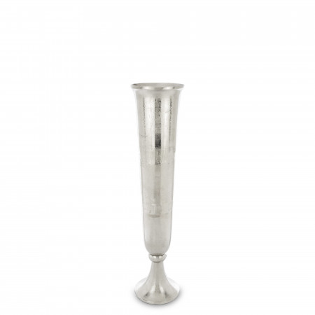 detail Vysoká váza stříbrná GD DESIGN
