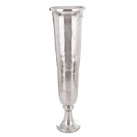 detail Vysoká váza stříbrná GD DESIGN