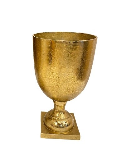 Okrasná zlatá váza