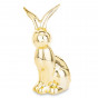 náhled Dekorace figurka zlatý lesklý králík GD DESIGN