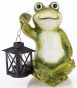 náhled Keramická sedící žaba s lucernou GD DESIGN