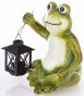 náhled Keramická sedící žaba s lucernou GD DESIGN