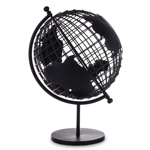 Globus kov černý 47 cm