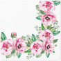 náhled Ubrousky s romantickým květinovým dekorem GD DESIGN