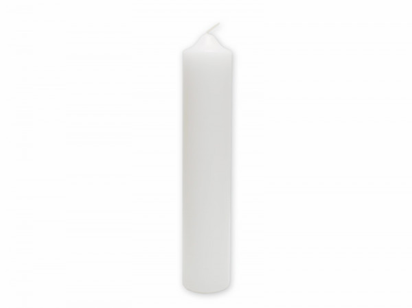 detail Bílá mešní svíčka 500gr GD DESIGN