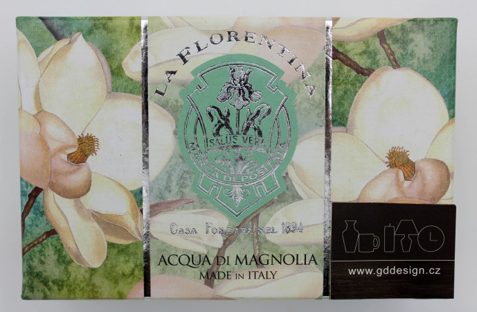 detail Dárkové mýdlo LA FLORENTINA Magnolie 300 g GD DESIGN